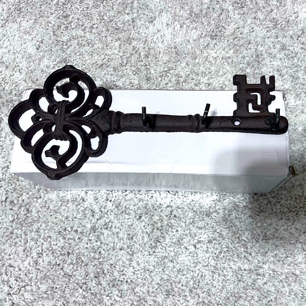 Metal 3 key hook